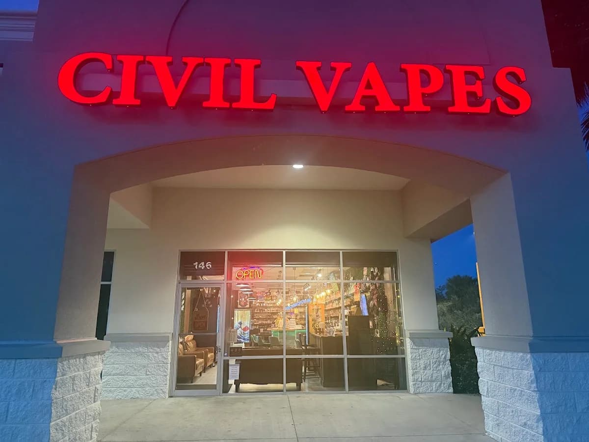 Civil Vapes Kava Bar exterior